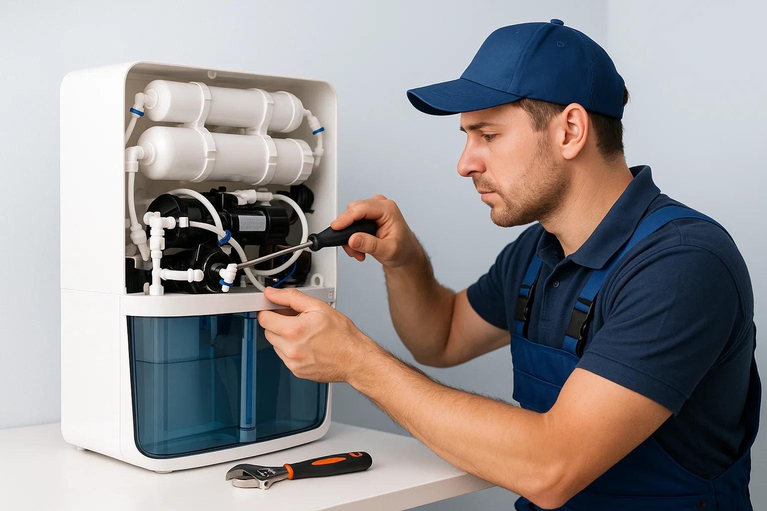 RO water purifier component repair